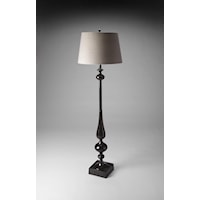 Dark Espresso Finish Floor Lamp