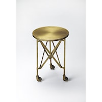 Costigan Antique Gold Accent Table