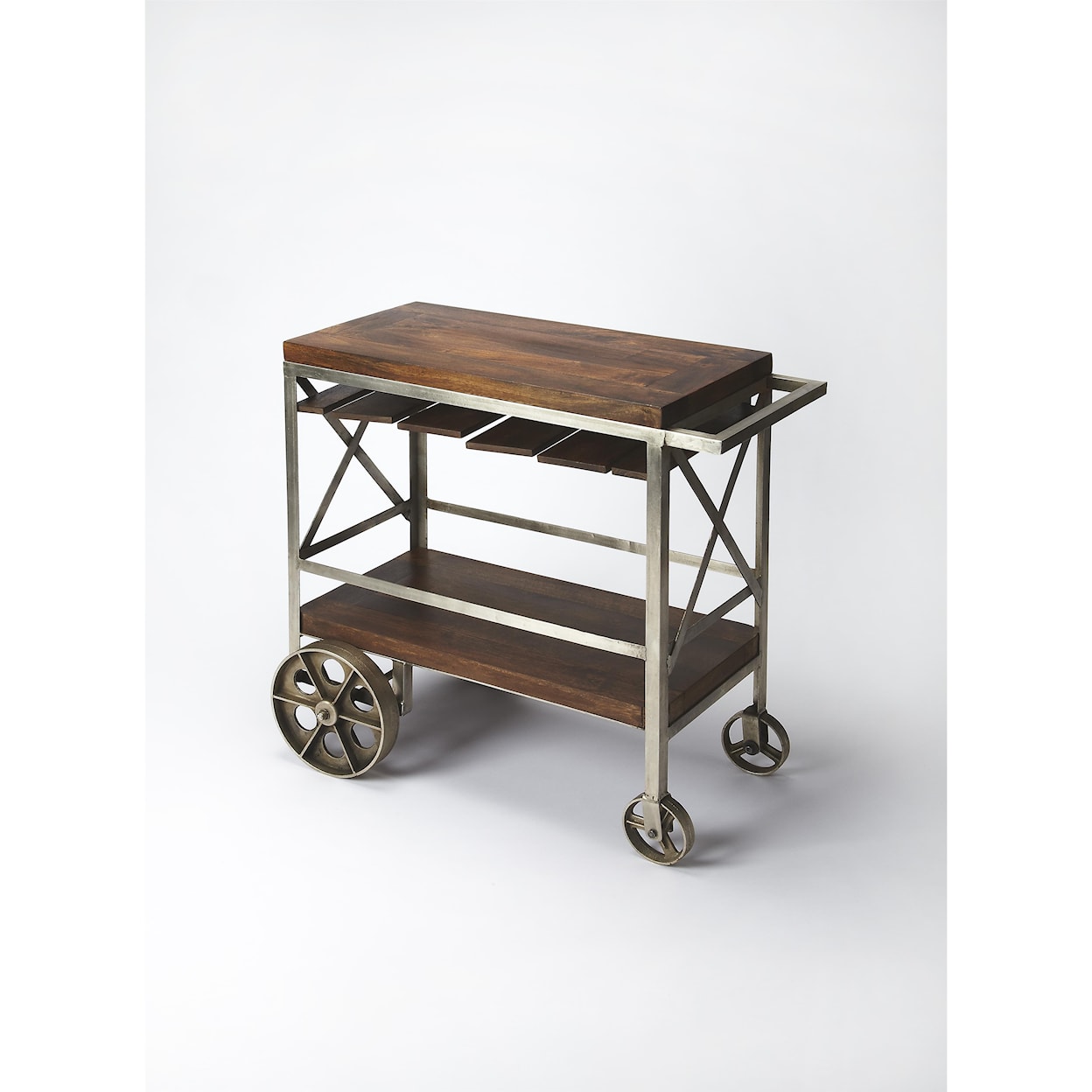 Butler Specialty Company Industrial Chic Trolley Server