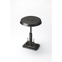 Industrial Chic Accent Table