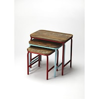 Industrial Chic Nesting Tables