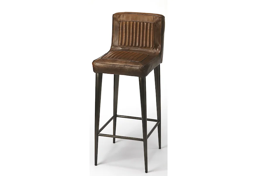 Industrial Chic Bar Stool by Butler Specialty Company at Mueller Furniture