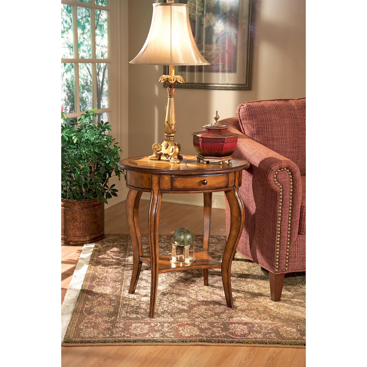 Butler Specialty Company Masterpiece  Oval Accent Table