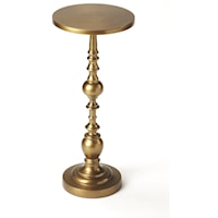 Darien Antique Gold End Table