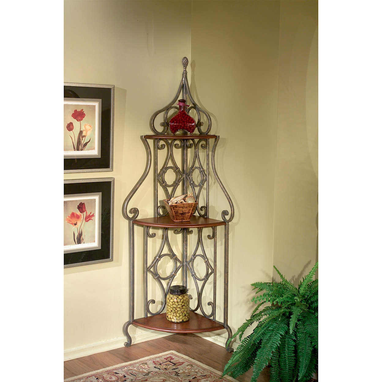 Butler Specialty Company Metalworks Corner Baker's Rack