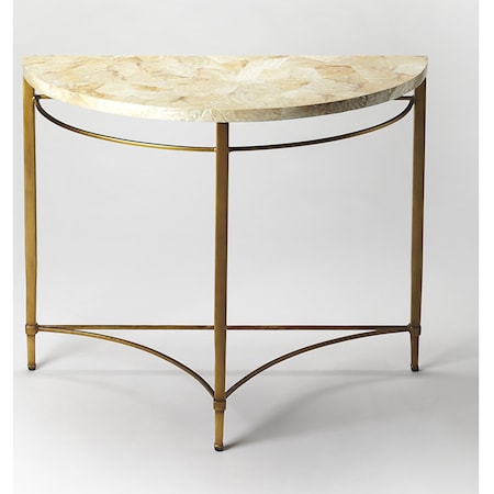 Demilune Console Table