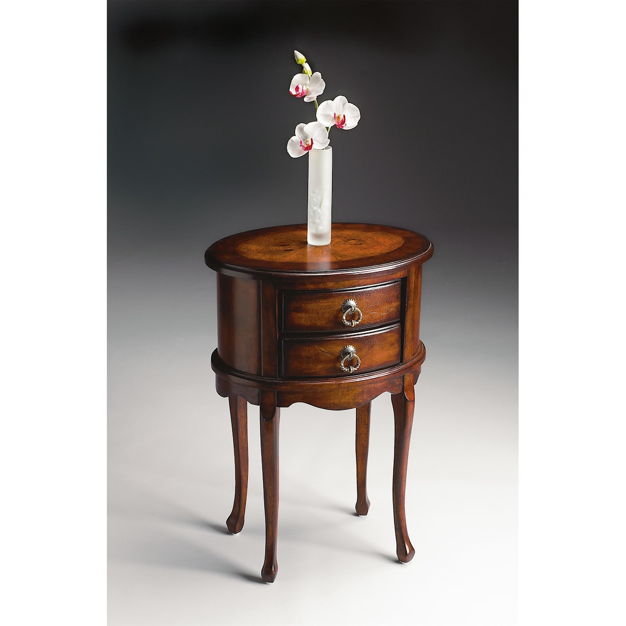 Butler Specialty Company Plantation Cherry Oval Side Table