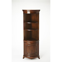 Dowling Plantation Cherry Corner Cabinet