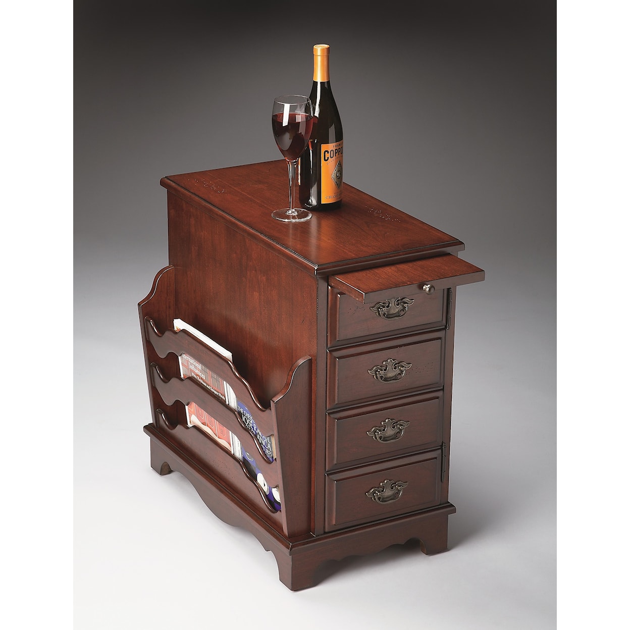 Butler Specialty Company Plantation Cherry Magazine Table