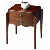 2 Drawer Accent Table