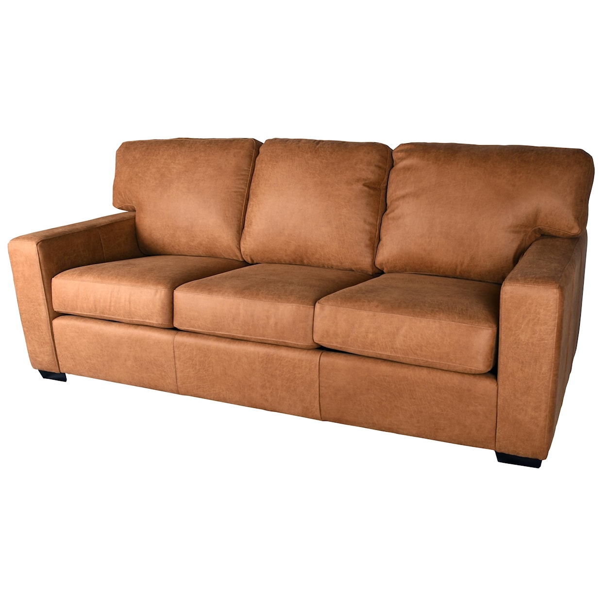 Castleridge Leather Mine by Design Leather Sofa