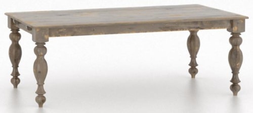 Distressed Shadow Dining Table