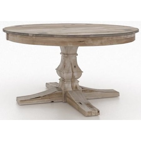 Distressed 54" Dining Table
