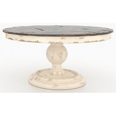 Distressed Almond Champlain Dining Table