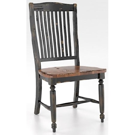 Distressed Champlain Side Chair