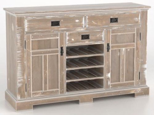 Champlain Weathered Grey Buffet