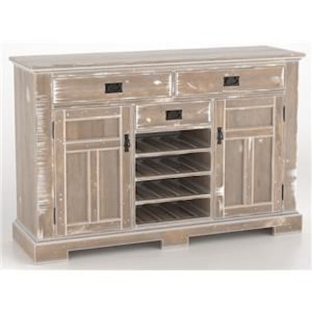 Champlain Weathered Grey Buffet