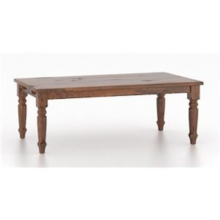 Distressed 80" Dining Table