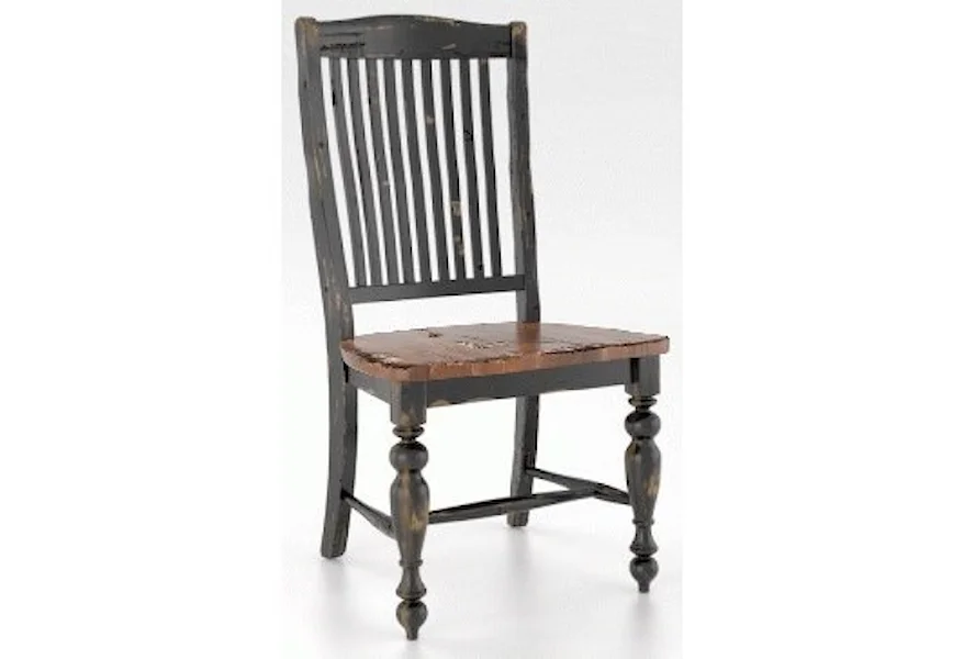 Champlain - Custom Dining Customizable Side Chair by Canadel at Jordan's Home Furnishings