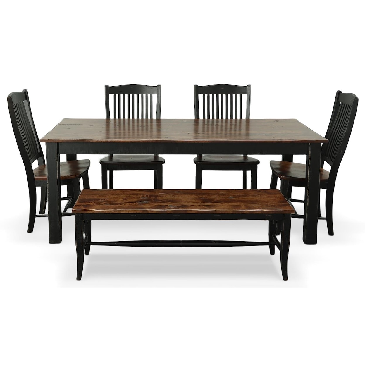 Canadel Champlain - Custom Dining 7 Piece Rectangular Dining Set