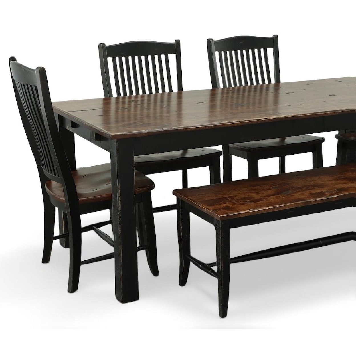 Canadel Champlain - Custom Dining 7 Piece Rectangular Dining Set