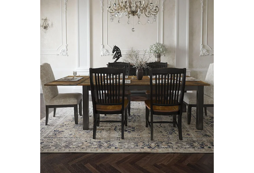 Champlain - Custom Dining Customizable Rectangular Table  by Canadel at Steger's Furniture & Mattress