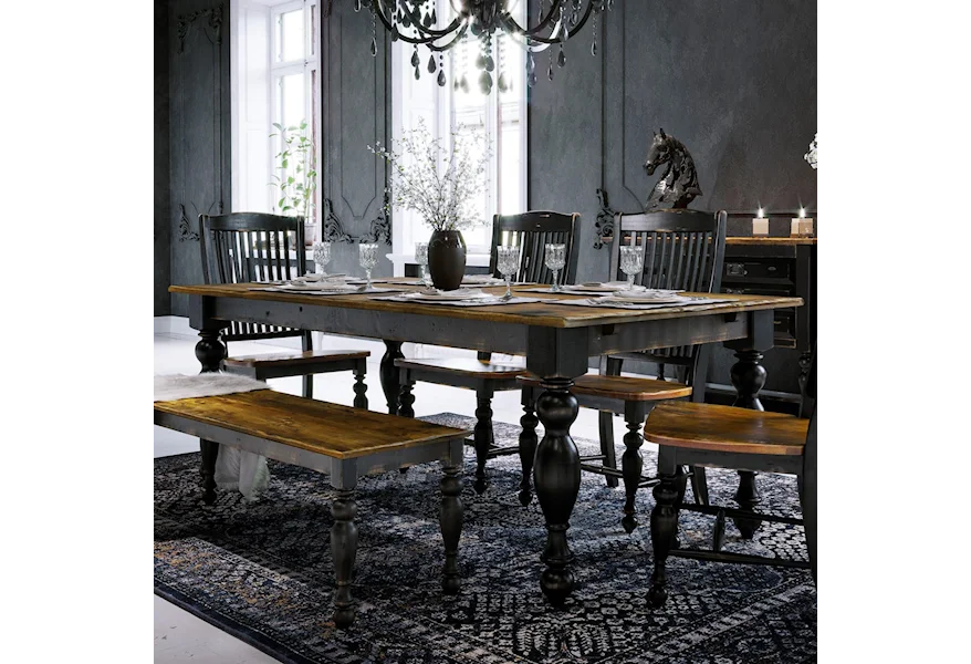 Champlain - Custom Dining Customizable Rectangular Table  by Canadel at Steger's Furniture