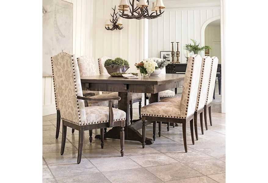 Champlain - Custom Dining Customizable Table Set by Canadel at Steger's Furniture