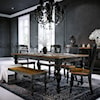Canadel Champlain - Custom Dining Customizable Table Set with Bench