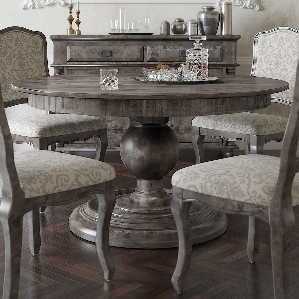 Canadel Champlain - Custom Dining Customizable Round Dining Table