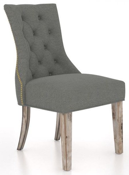 CUSTOMIZABLE UPHOLSTERED SIDE CHAIR