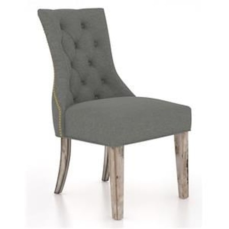 CUSTOMIZABLE UPHOLSTERED SIDE CHAIR