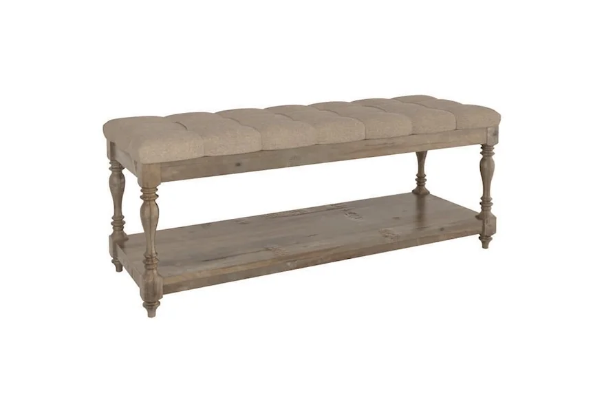 Champlain Customizable Upholstered Bench by Canadel at Esprit Decor Home Furnishings