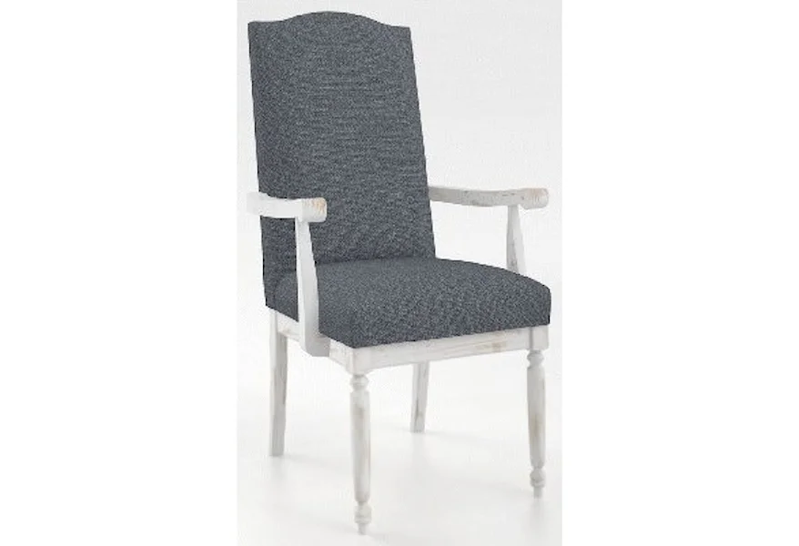 Champlain Customizable Arm Chair by Canadel at Suburban Furniture