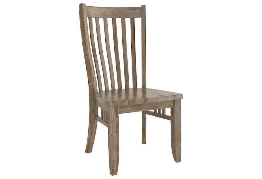 Champlain Customizable Slat Back Side Chair by Canadel at Furniture and ApplianceMart