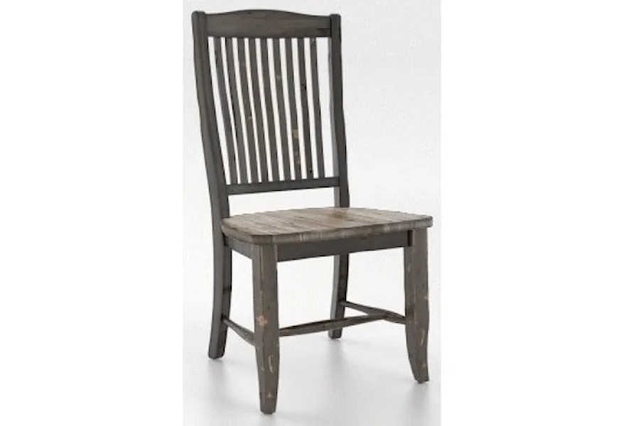 Champlain Customizable Side Chair by Canadel at Steger's Furniture