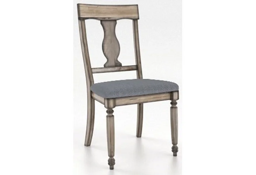 Champlain Customizable Side Chair by Canadel at Jordan's Home Furnishings