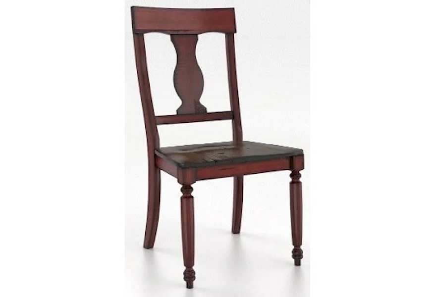 Champlain Customizable Side Chair by Canadel at Jordan's Home Furnishings