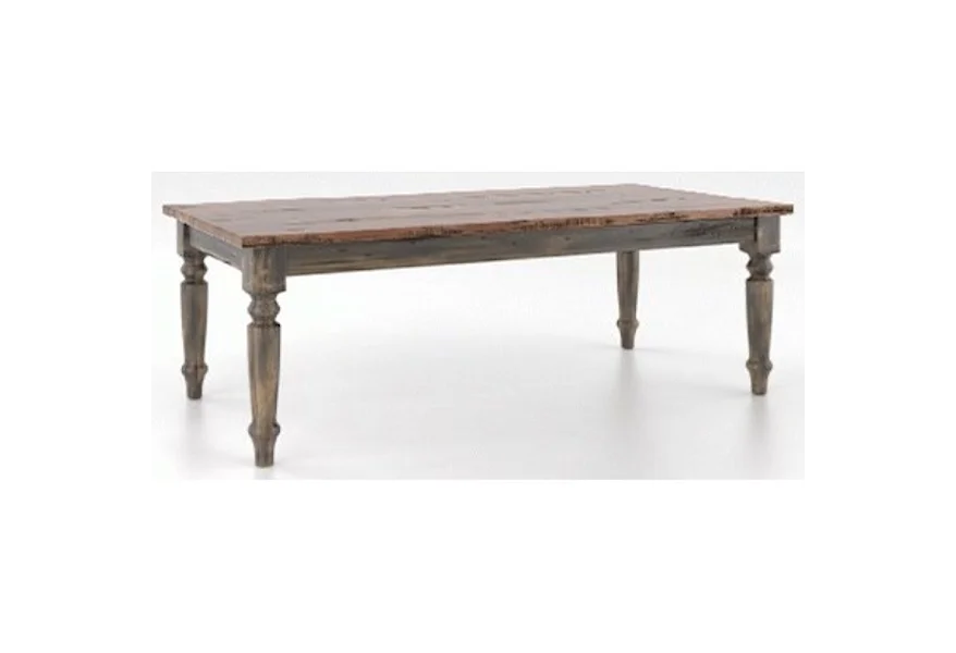 Champlain Customizable Rectangular Coffee Table by Canadel at Esprit Decor Home Furnishings