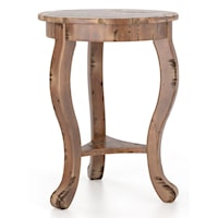 Customizable Round End Table