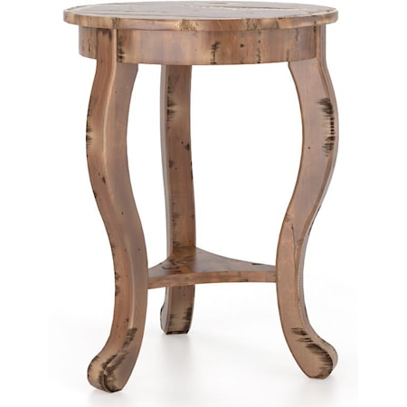 <b>Customizable</b> Round End Table