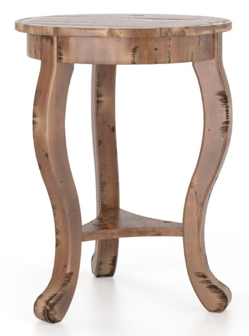 Customizable Round End Table