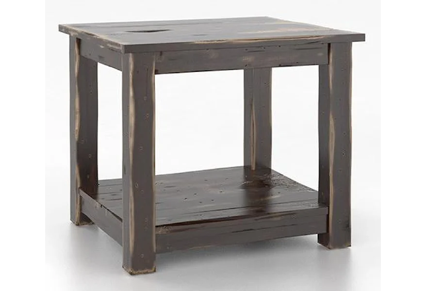 Champlain Customizable End Table by Canadel at Steger's Furniture