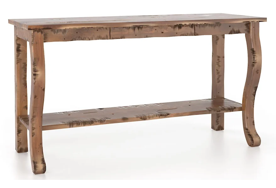 Champlain <b>Customizable</b> Sofa Table by Canadel at Furniture and ApplianceMart