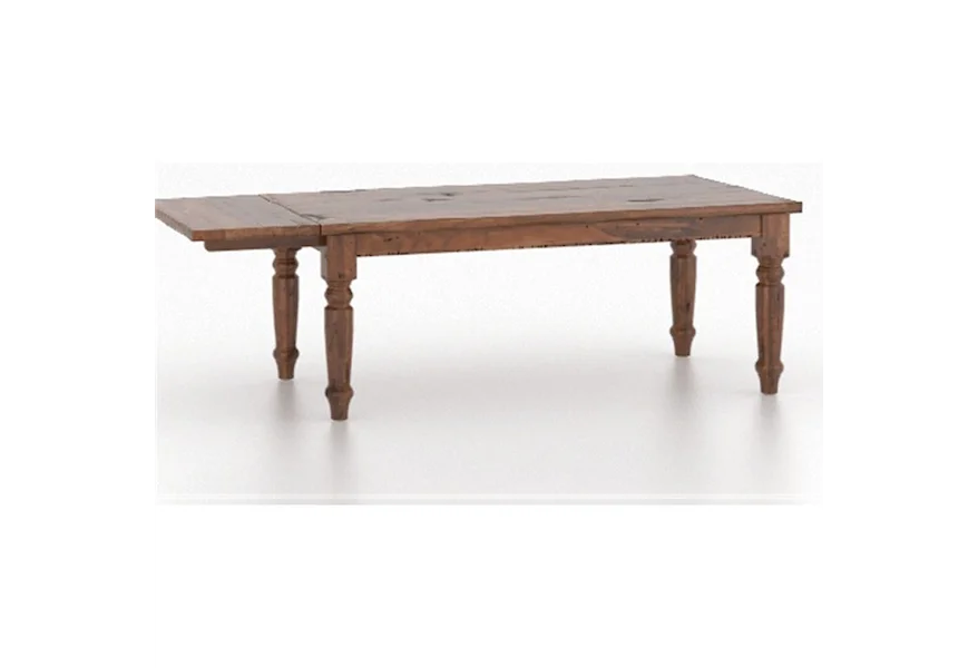 Champlain Customizable Rectangular Table by Canadel at Jordan's Home Furnishings