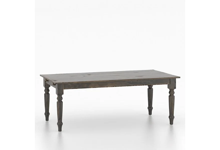 Champlain Customizable Rectangular Table by Canadel at Steger's Furniture & Mattress