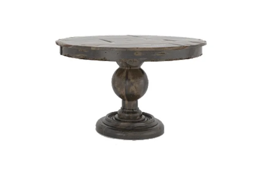 Champlain Customizable 48" Round Wood Solid Top Table by Canadel at Jordan's Home Furnishings