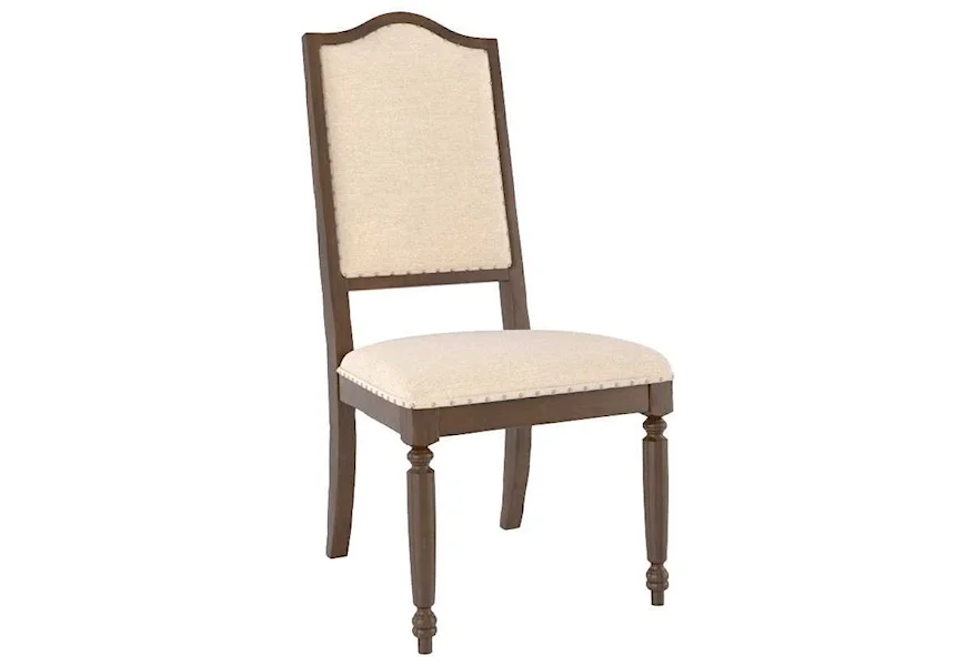 Classic Customizable Upholstered Side Chair by Canadel at Steger's Furniture & Mattress