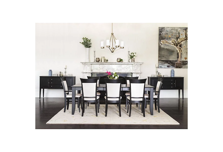 Classic Formal Dining Room Group by Canadel at Steger's Furniture