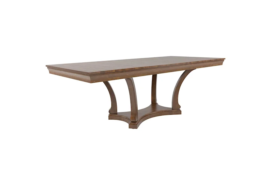 Classic Customizable Rectangular Dining Table by Canadel at Steger's Furniture